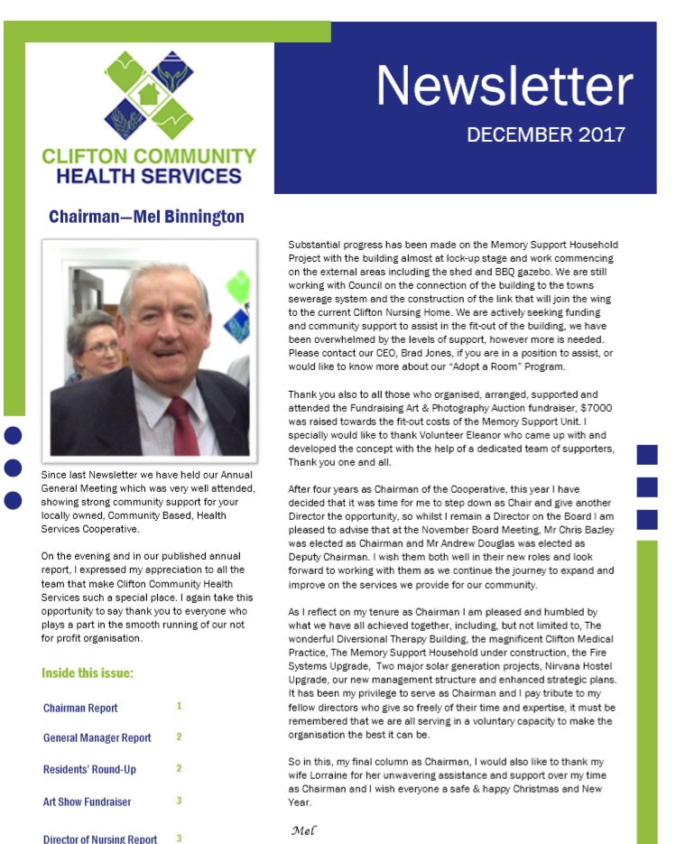 May Newsletter