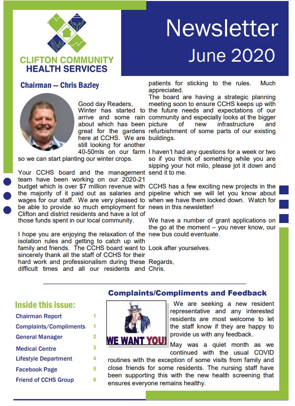 June Newsletter