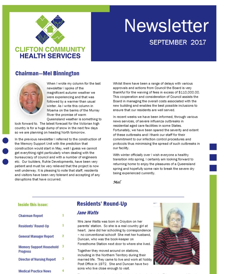 May Newsletter